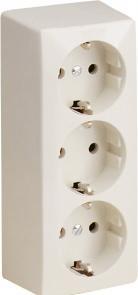 Produktbild ABL Sursum 1493010 Schuko Stecker Telefon-Steckdose
