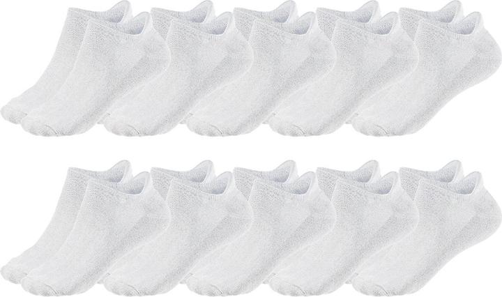 Image du produit Alpensocken Pack de 10 chaussettes de baskets argentées (paquet de 10, 44 - 48)