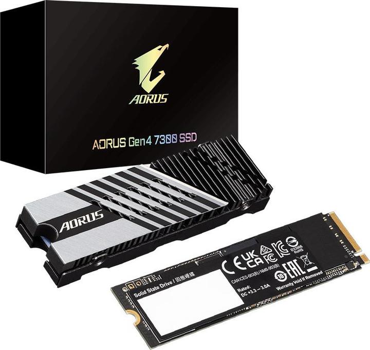 Produktbild Gigabyte Aorus Gen4 7300 (1000 GB, M.2 2280)