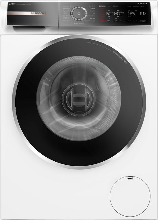 Actual product image Bosch Hausgeräte Bosch 8 Series WGB254A0IT front loading washing machine 10 kg 1400 rpm A White (10 kg, Left)