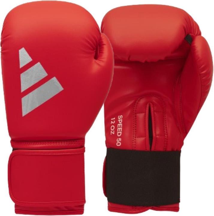 Produktbild adidas Boxhandschuhe Speed 50, ADISBG50 red/silver (10 OZ, 10)