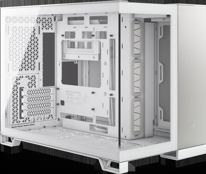 Corsair 2500X (wei?/aluminium, Tempered Glass x 2) (mATX, Mini-ITX)