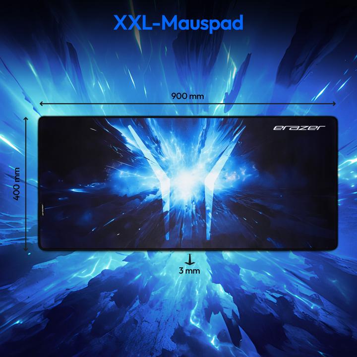 Image du produit Medion Tapis de souris de jeu Templar X20 Noir (XXL)