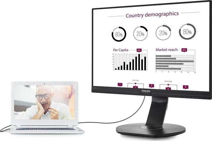 Actual product image Philips 241b7qupbeb/00 (1920 x 1080 pixels, 24")