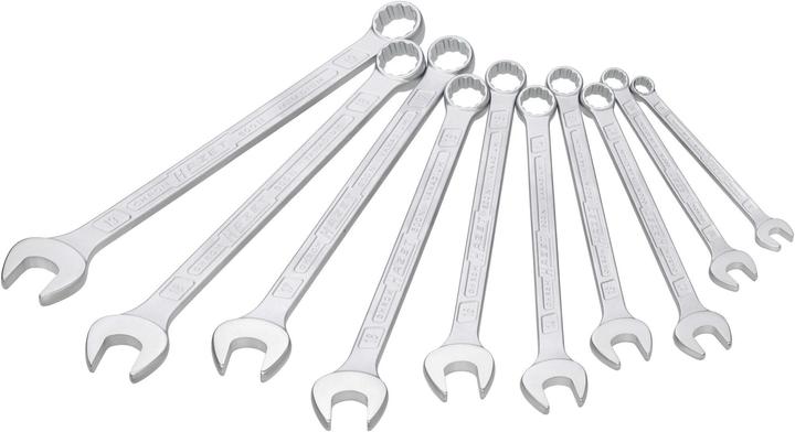 Actual product image HAZET Combination wrench set 600SPC/10 ∙ Outside 12-point traction profile ∙ 8 - 19 ∙ Number of too… (8 mm, 10 mm, 12 mm, 13 mm, 14 mm, 15 mm, 16 mm, 17 mm, 18 mm, 19 mm)
