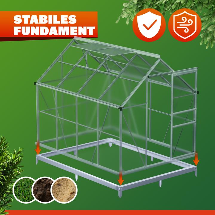 Actual product image Gardebruk Stahlfundament