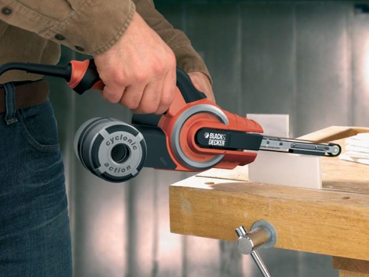 Image du produit Black & Decker Lime Electrique (Ponceuse à bande, 400 W)