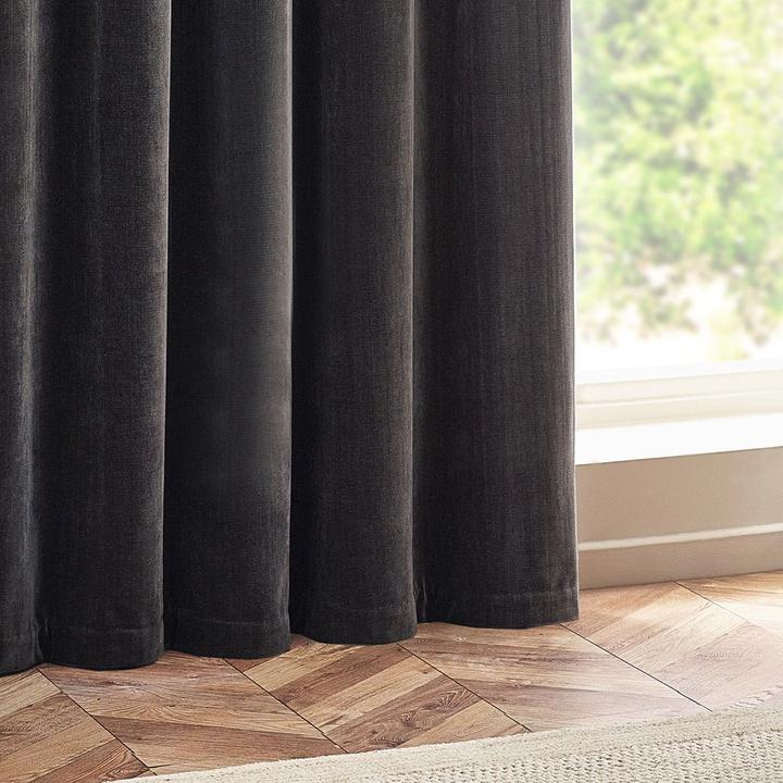 Immagine prodotto Yard Velluto di Ciniglia Tende con Occhielli (229 x 183 cm)