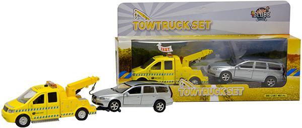 Actual product image Sombo Tow truck with Volvo (assorted) with pullback function