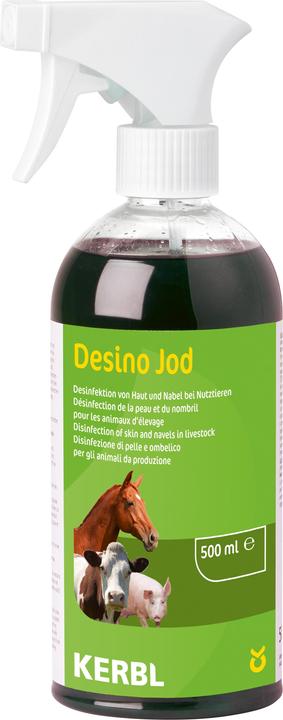 Actual product image Kerbl Disinfection spray Desino Iodine