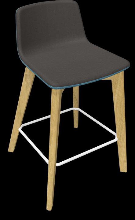 Dark grey, White, light blue melange, Ash natural light grey stained
