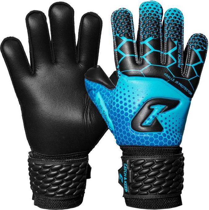 Image du produit Catch & Keep Gants de football Griffe Protector Gr. 6 Bleu Gardien de but Gants de gardien de but (6)