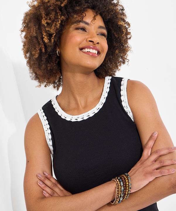 Produktbild Joe Browns Ribbed Crochet Trim Slim Fit Vest (18)