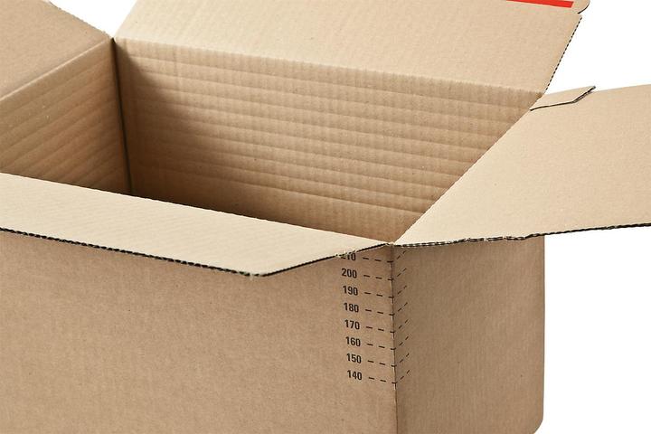 Produktbild Colompac Schachtel Blitzboden braun (24 x 17 x 13 cm, 10 x)