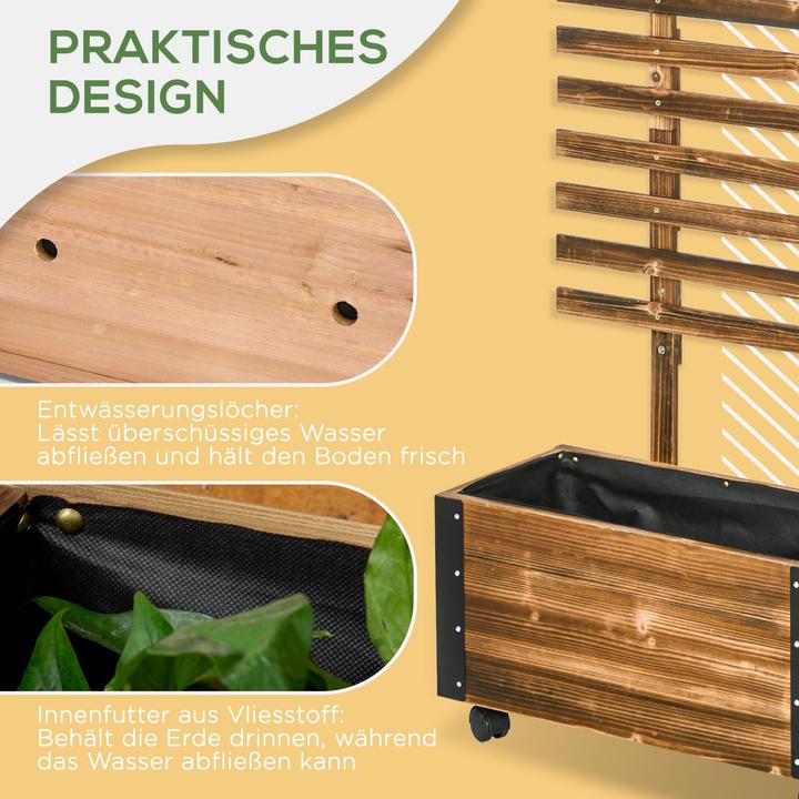 Produktbild Outsunny Hochbeet mit Rankhilfe