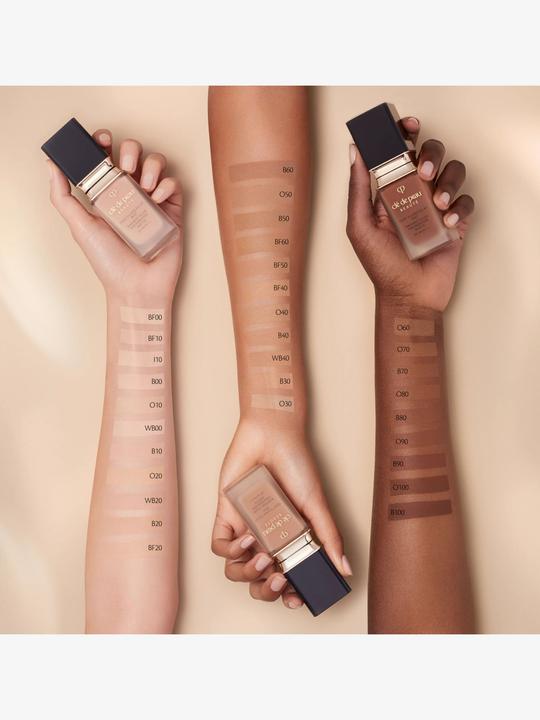 Actual product image Clé De Peau Radiant Fluid Foundation Matte I10 (I10 - Very Light Ivory)