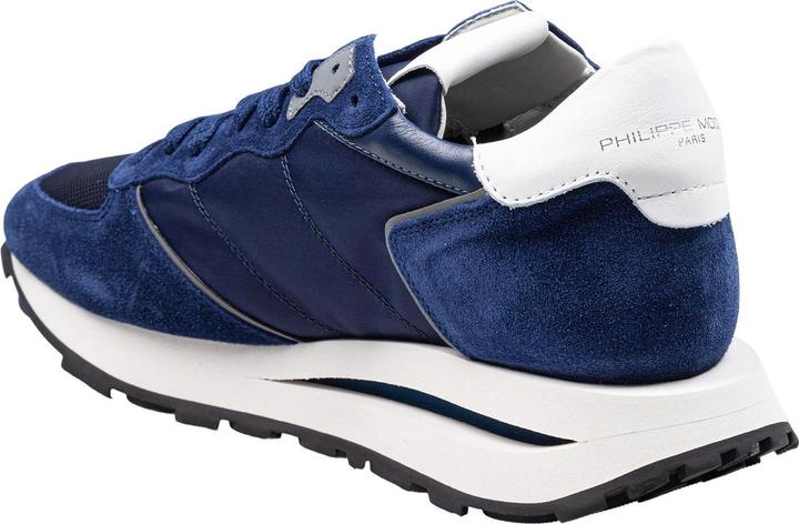 Image du produit Philippe Model sneakers tropez in tessuto tecnico e suede colore blu (45)
