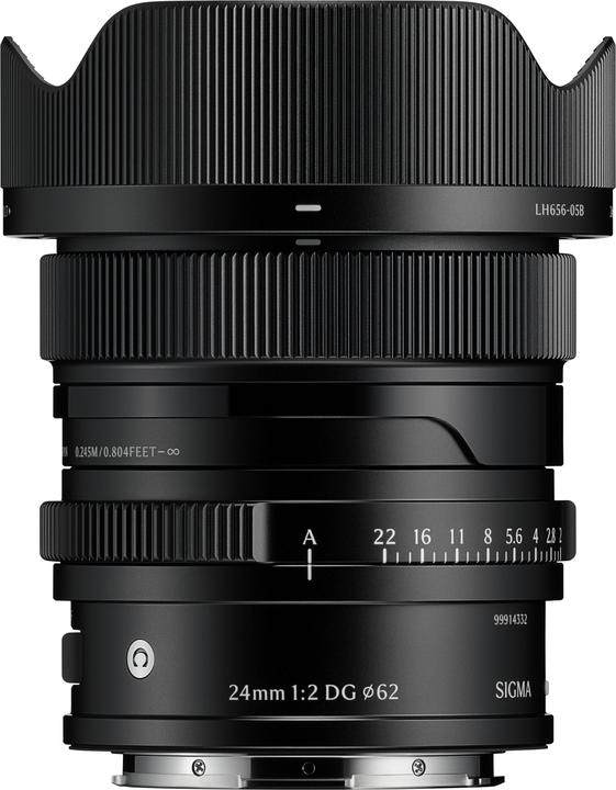 Produktbild Sigma 24mm F2,0 DG | Contemporary (Sony-E) (Black) (Sony E, Vollformat)