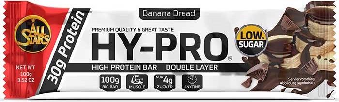 Image du produit All Stars Barre Hy-Pro (100g) (Croustillant de noix au chocolat, 1 pcs, 100 g)