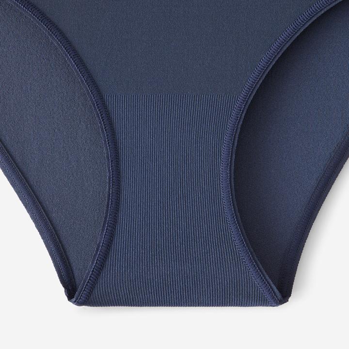 Image du produit Kalenji Lot de 3 culottes sans coutures Femme, Violet/Blanc/Bleu (M/L)