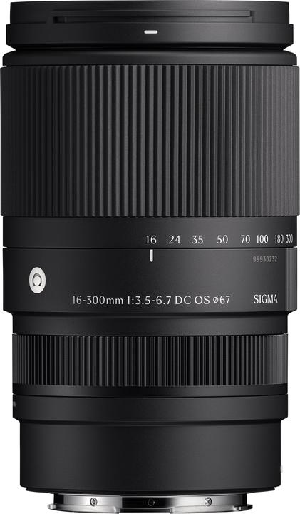 Immagine prodotto Sigma 16-300mm F3,5-6,7 DC OS | Contemporary (Sony-E) (Sony E, APS-C / DX)