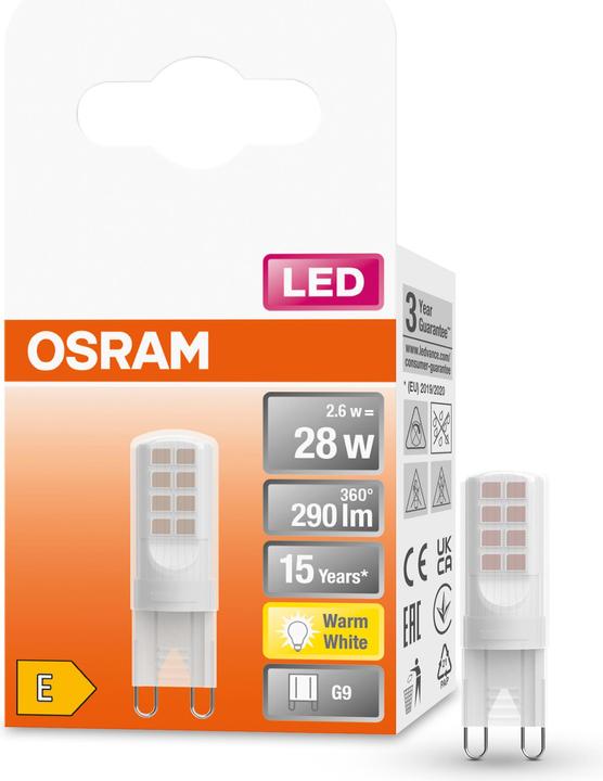 Actual product image Osram Pin (G9, 2.60 W, 290 lm, 1 x, E)