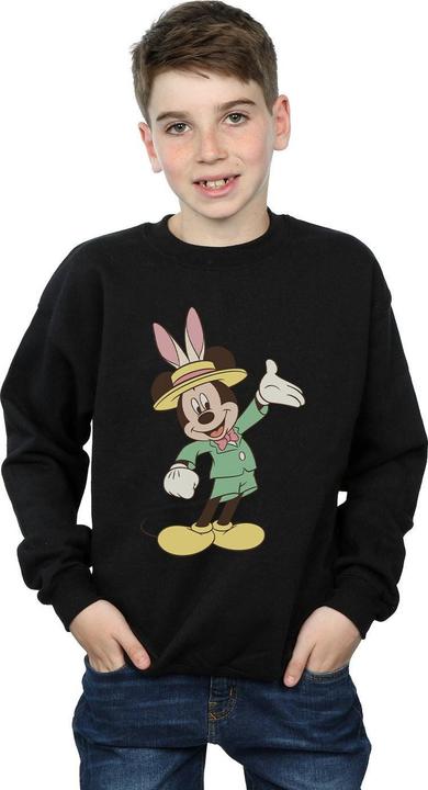 Actual product image Disney Boys Mickey Mouse Easter Bunny Sweatshirt (128)