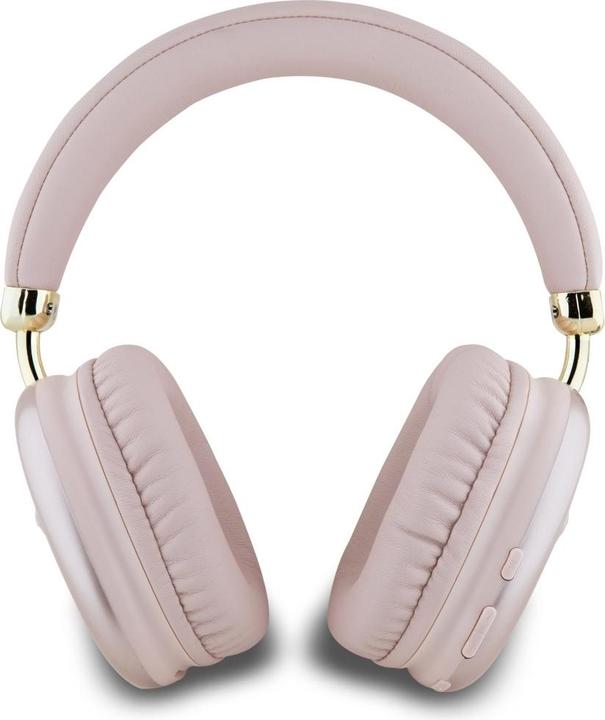 Produktbild Guess Wireless Bluetooth Headset Saffiano Triangle Logo Pink, GUBHK1SATSP, Universal (Kabellos)