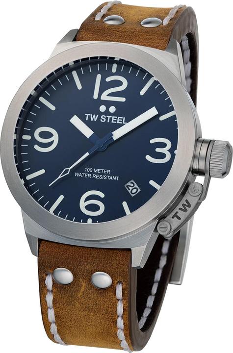 Immagine prodotto TW-Steel CS102 Orologio da uomo Canteen 45mm 10ATM (Orologio da polso analogico, 45 mm)