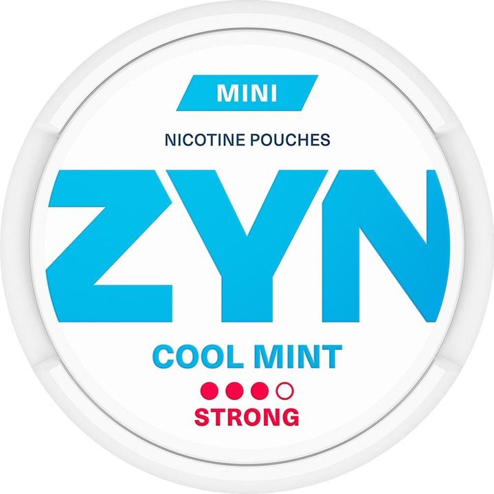Actual product image Zyn Mini Cool Mint Strong (Nicotine Pouches, 6 mg)
