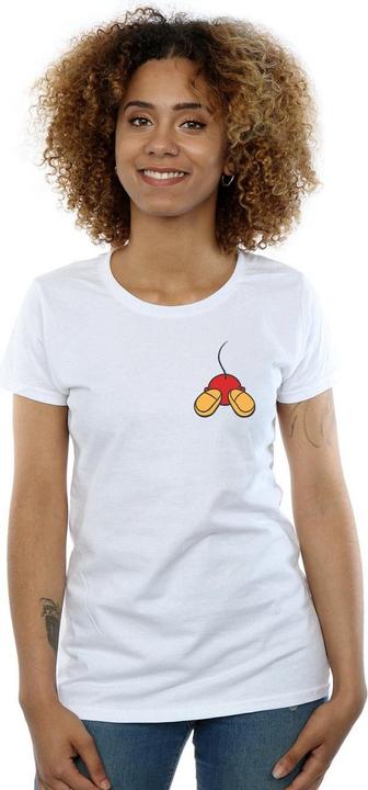 Immagine prodotto Disney Mickey Mouse Backside Breast Print Maglietta Donna (XL)