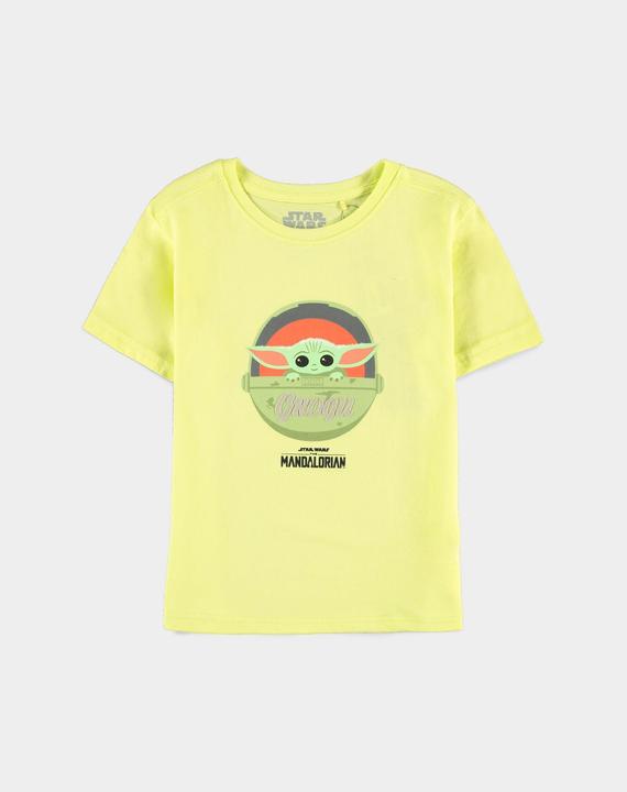 Actual product image The Mandalorian The Child Girls Short Sleeved Tshirt (122)
