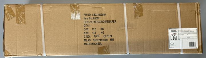 Produktbild Kendox RowShaper