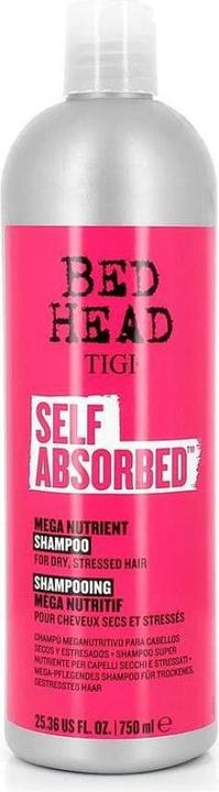 Actual product image Tigi Bed Head By Self Absorbed Nourishing Shampoo & Conditioner Duo 750ml (750 ml, Liquid shampoo)