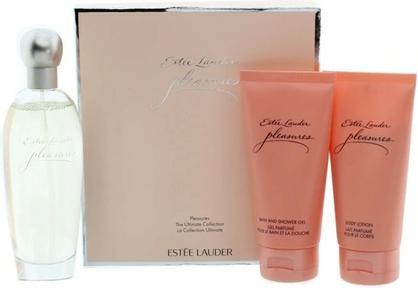 Produktbild Estée Lauder Estee Lauder Ultimate Collection Set - Pleasures Eau De Parfum For Women 100 Ml, Body Lotion 75 Ml (Parfum set)