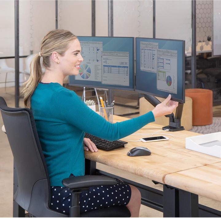 Actual product image Fellowes Platinum Series Double (Table, 27")