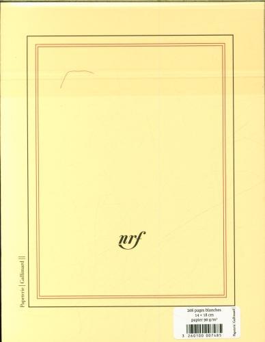 Produktbild Journal : carnet carré pages blanches (Französisch, Michelet Jules, 2023)