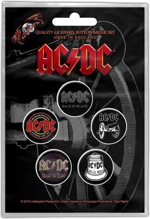 Image du produit AC/DC For Those About to Rock Set d'insignes (pack de 5)