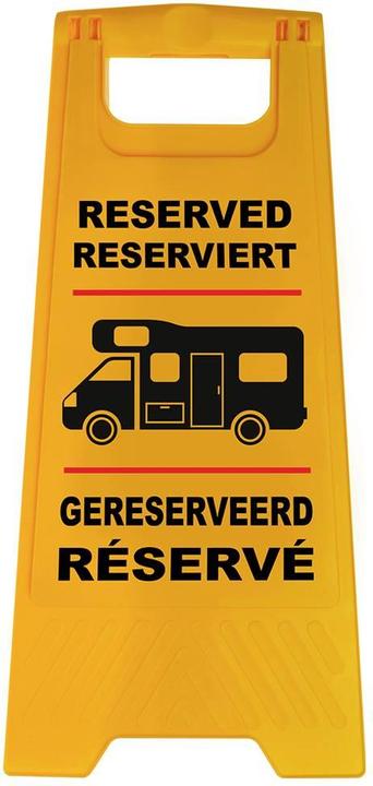 Produktbild ProPlus Markierungsschild Reserviert" für Reisemobil"