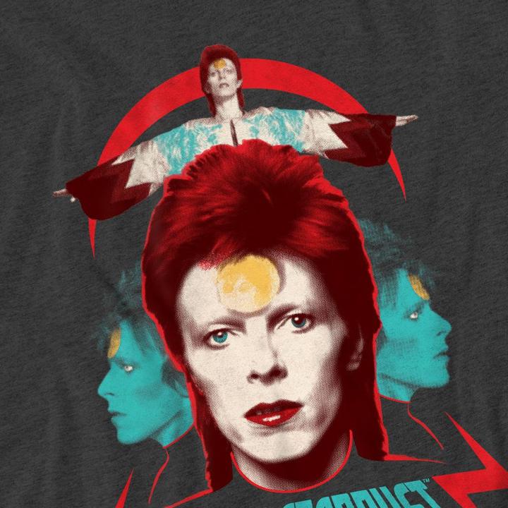 Immagine prodotto David Bowie Ziggy Heads Maglietta Adulto Unisex (XL)