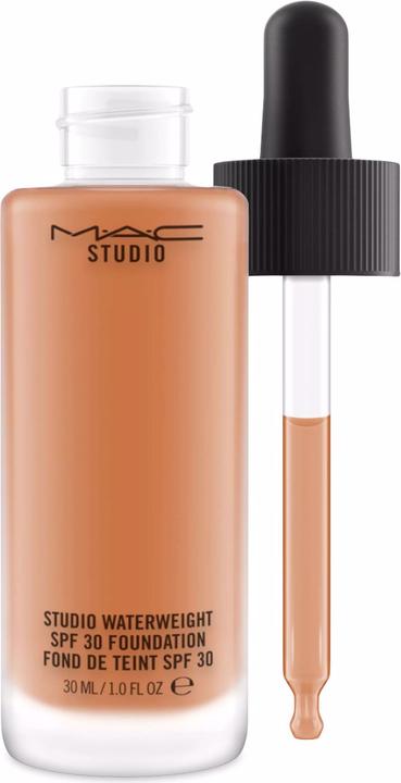 Actual product image MAC Cosmetics Studio Waterweight SPF 30 Foundation (No. NW45)