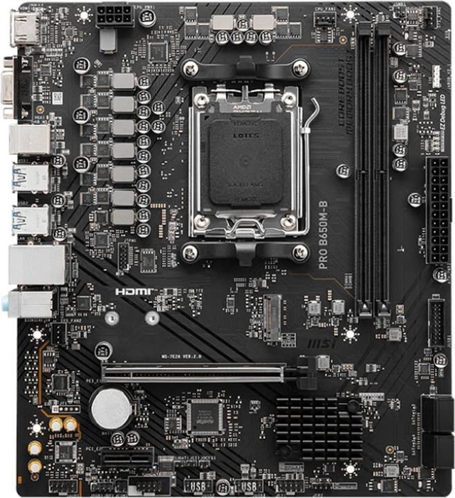 Produktbild MSI PRO B650M-B (AM5, AMD B650, mATX)