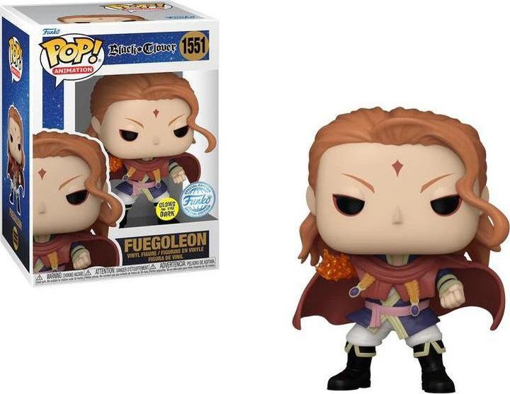 Immagine prodotto Funko Pop! Animation: Black Clover - Fuegoleon (Glows in the Dark) (Special Edition) #1555 Vinyl Fig