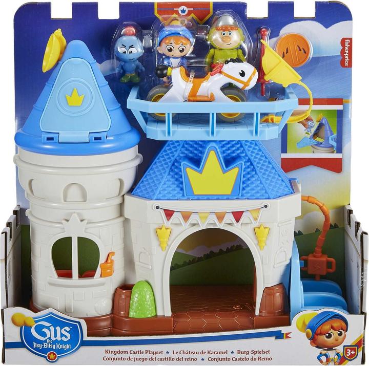 Immagine prodotto Fisher-Price Gus - Il set da gioco del castello del piccolo eroe intelligente