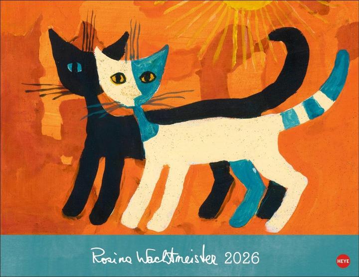 Actual product image Rosina Wachtmeister Posterkalender 2026 (44 x 34 cm, Hardcover, German)