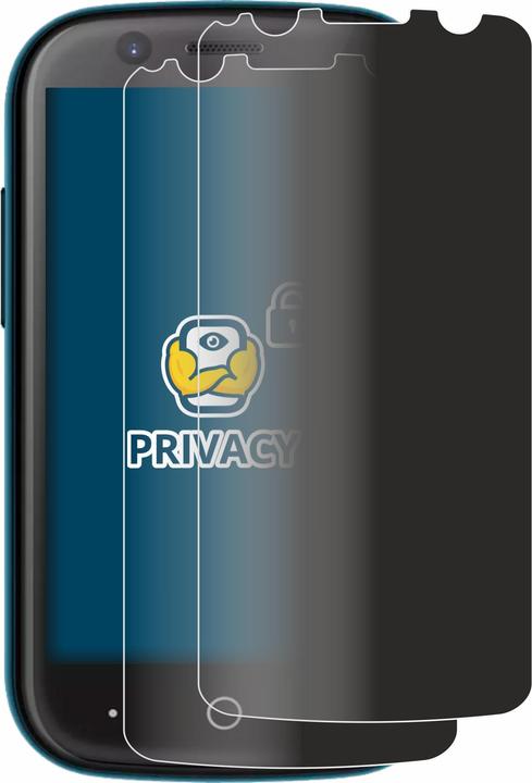 Produktbild BROTECT Sichtschutzfolie Anti-Spy Privacy Folie Blaulicht-Schutz (2 Stück, Unihertz Jelly 2)