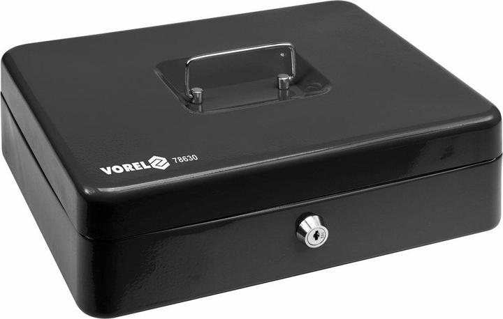 Toya CASH BOX 300x240x90MM BLACK