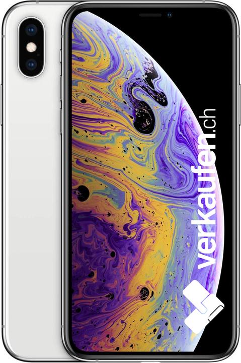 verkaufen.ch iPhone XS (256 GB, Argento, 5.80", 12 Mpx, SIM + eSIM, B / Molto bene)