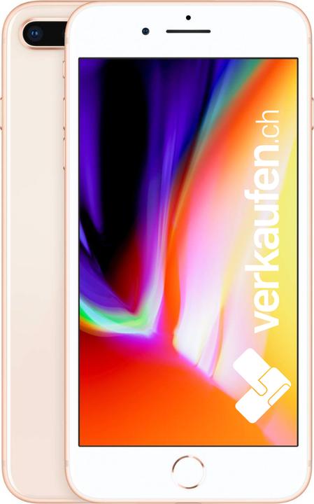 Actual product image verkaufen.ch iPhone 8 Plus (64 GB, Gold, 5.50", 12 Mpx, Single SIM, A / Like new)