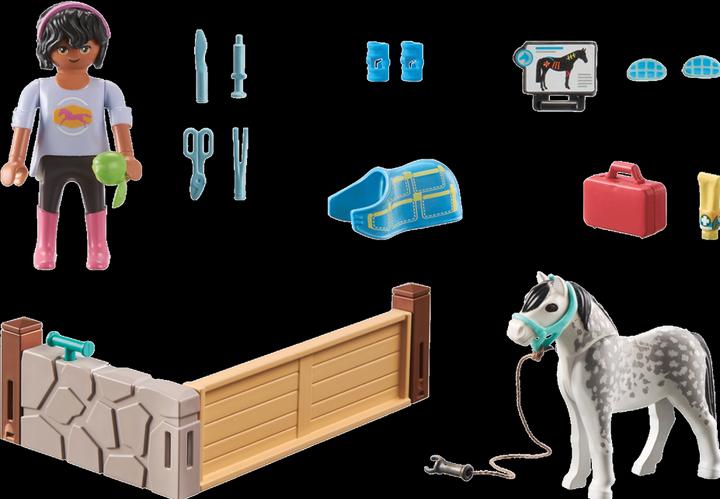 Actual product image Playmobil Equine therapist (71497, Playmobil Horses of Waterfall)